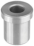 Type H Head Press Drill Bushing'F' ID x 1/2' OD x 3/4' L; All American C1144 Steel Made in USA H32-12-F