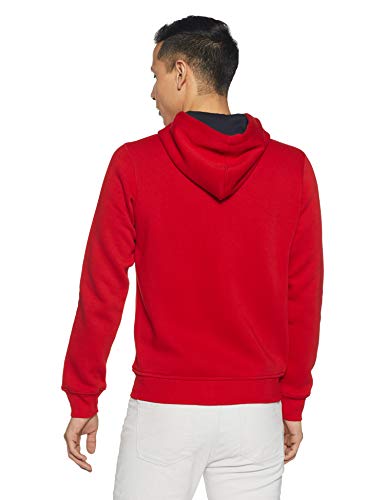 Image of Qube By Fort Collins Men Cotton Hooded Sweatshirt