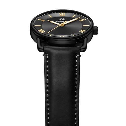 Image of LN LENQIN Mens Watches Unisex Military Sport Nylon Strap Stylish Luminous Fashion Analog Quartz Watch for Men Waterproof Army Tactical Casual Wristwatch