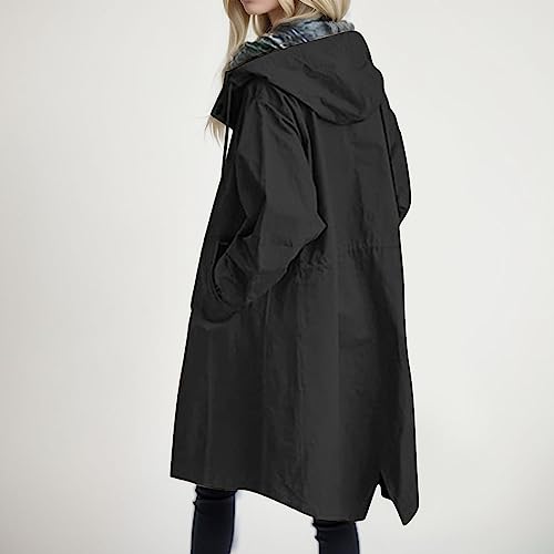 Chaqueta cortavientos para mujer cómoda ropa de moda para días fríos 2