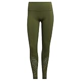 adidas Damen Believe This 2.0 Perfect Long Tight, Wild Pine/Black, XS