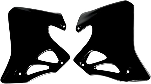 UFO HO02672001 Replacement Plastic (FOR HONDA RAD CVR CR125-250 95-6 BLK)