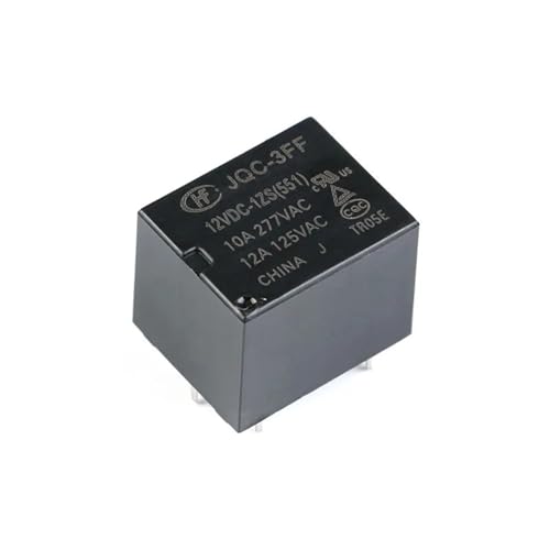 Relais HF3FF-JQC-3FF-12VDC-1ZS composant électronique de rechange DIP5 10A