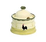 Material: hochwertige Keramik Zeller Keramik Zuckerdose Hahn & Henne