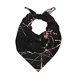 Matériau satiné doux pour la peau : ce bandana imprimé marbre noir or rose pour homme est fabriqué en tissu satiné 100 % polyester de haute qualité, qui est ultra doux, léger et doux pour la peau, vous gardant au frais tout au long de la journée, même par temps chaud.