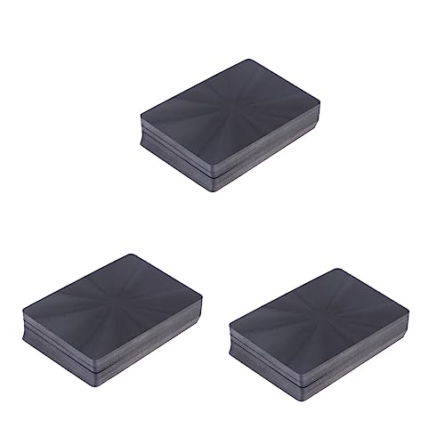 BESTonZON 3 Stück Papier Poker Karte Spielkarten Spiel Leuchtende Poker Kreative Nacht Poker Karten Brettspiel Poker