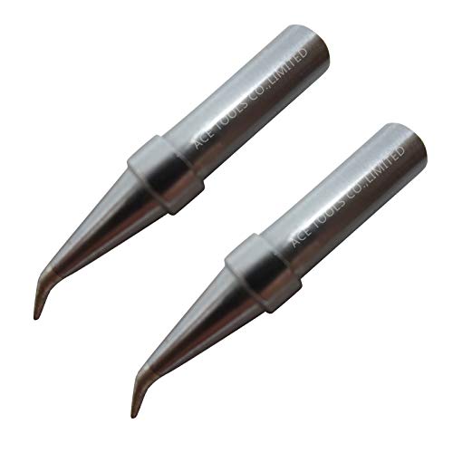Image of ETX Bent Conical Round All-round 0.2mm for WESD50 WES50 WESD51 WES51 PES50 LR20 PES51 LR21 WE1010NA (WE1010EU) WE1010 ACE Brand Solder Iron Handle Tips Great for Drag Soldering (2)