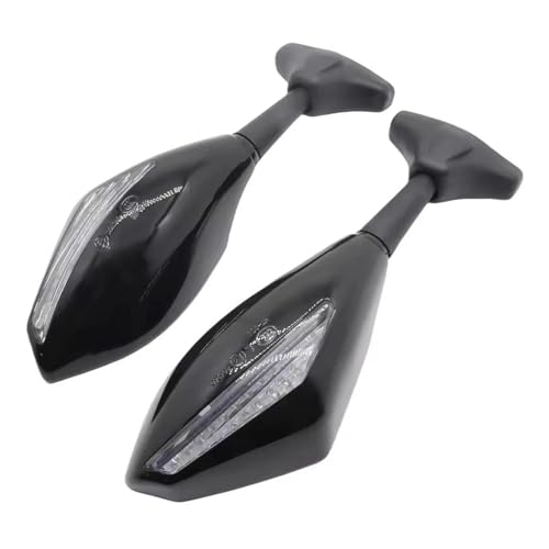Espejo retrovisor de motocicleta para rutas y ciudad compatible con Suzuki GSXR750 y CBR954RR