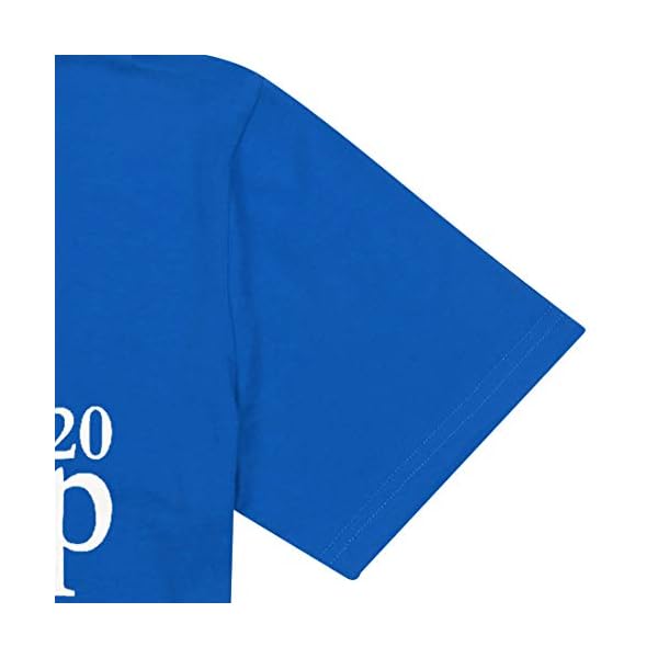 FASHGL Trump Keep America Great T Shirt for Women 2020 Trump Supporters Tees Slogan Printing Short Sleeve Top (Blue, M)