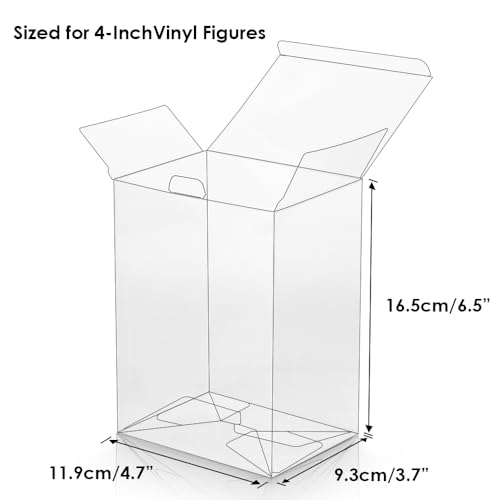 Baskiss BS-99-003-CASE 20 Pack Protector Covers For Funko Pop 4 Inch Figures thumb #1