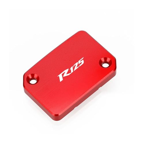 アルミ製オートバイフロントブレーキフルードリザーバーオイルカップキャップマスターシリンダーカバー YZF-R125 YZF R125 2008-2011対応 1個(MULTI)