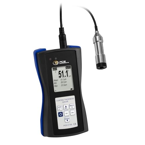 Medidor de espesor de recubrimiento PCE Instruments PCE-CT 80-FN0D5
