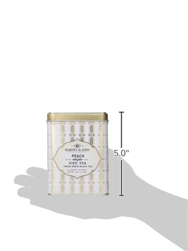 Harney & Sons Peach Iced Tea | Six 2 Qt Teabags