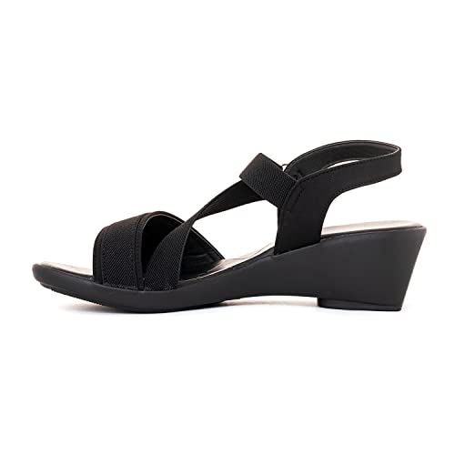 Image of Khadim's Wedge Heel Slingback Sandal for Women