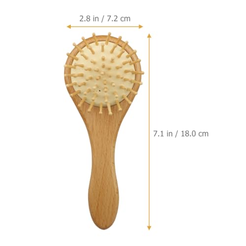 Baby Wool Brush Set for Newborns with Comb and Scrubber - Image 3