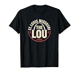 Photo Gallery l arco lou per retro st louis missouri maglietta Photo Gallery l arco lou per retro st louis missouri maglietta