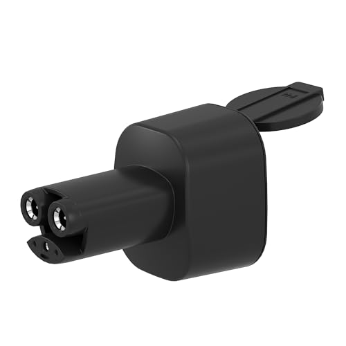 NACS V2L Adapter for 2025+ Hyundai Ioniq 5/6/9 2026+ Kia EV3/5/6/9 2025+ Genesis GV60 for Non-Tesla NACS+V2L EVs 20A Portable & Weather-Resistant Secure Lock for Camping Trip BBQ Outdoor Courtyard