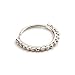 Nose Ring: Handmade Sterling Silver Indian Style Nostril Hoop in 20 Gauge / 7mm