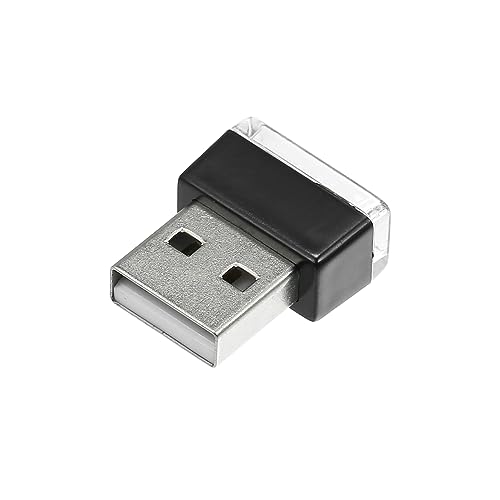 Mini luz LED USB blanca para interior de auto 5 piezas miniatura 5