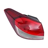 WoopJeem Tail Light Assembly for Kia Forte 2017-2018,L92401-F20000, Halogen Tail Lamp Assembly Direct Replacement, Left Driver Side Tail Light (Left Driver Side)