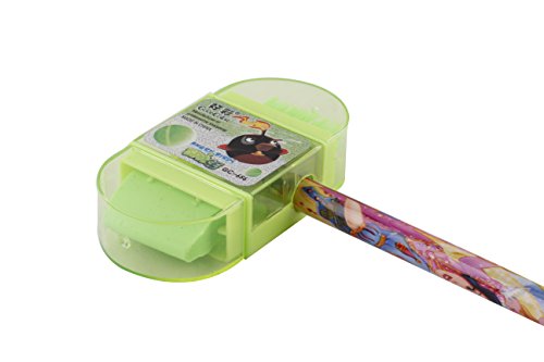 Image of PARTEET New Multicolour 3in1 Eraser,Sharpners and Brush Pack of 12Pc for Kids