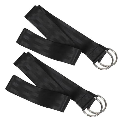 Toyvian 1 Set Tree Swing Hanging Straps Kit for Durable Swing Straps with Reinforced Stitching with Hooks for Hammock