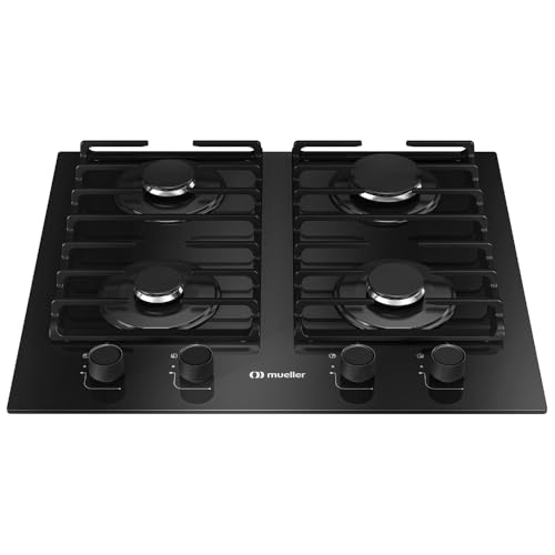 Cooktop Mueller 4 Bocas 59cm com Grade Dupla MCG4BM Bivolt Cooktop Mueller 4 Bocas 59cm com Grade Dupla MCG4BM Bivolt
