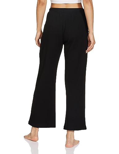 Image of Amazon Brand - Symbol Women's Ankle Length Cotton Blend Waffle Night Pants (Available in Plus Sizes)