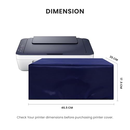 Image of ALIFIYA Nylon Dust Proof Washable Printer Cover For Canon Pixma E470 / E477 / MG2577 / MG3077S / MG3070S All-In-One Inkjet Printer - Blue