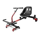 ❣ Transforme su Hoverboard en un nuevo y emocionante gokart eléctrico con este accesorio Hover Kart, que le permite conectar fácilmente su hoverboard directamente al hoverkart y correr en cuestión de segundos. Con los salientes de control básicos, puede controlar fácilmente el movimiento de su segway; hacia adelante, hacia atrás e izquierda / derecha y la capacidad de realizar giros de 360 ​​grados en el lugar, tirar de caballitos e incluso derrapar