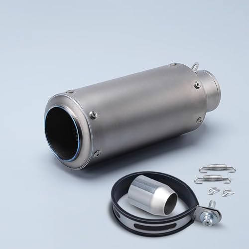 Échappement en fibre de carbone modifié pour moto Z250, tube intermédiaire 51mm