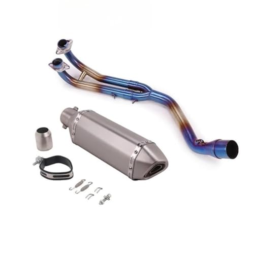 Collecteur d'échappement moto TMAX fixations fuite résolue