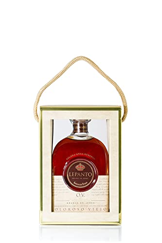 Lepanto Oloroso Viejo - Brandy de Jerez - 700 ml (Paquete de 6)