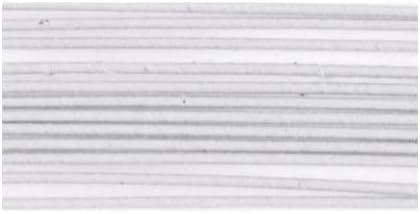 Panacea Cloth Covered Stem Wire 18 Gauge 18 12/Pkg, White