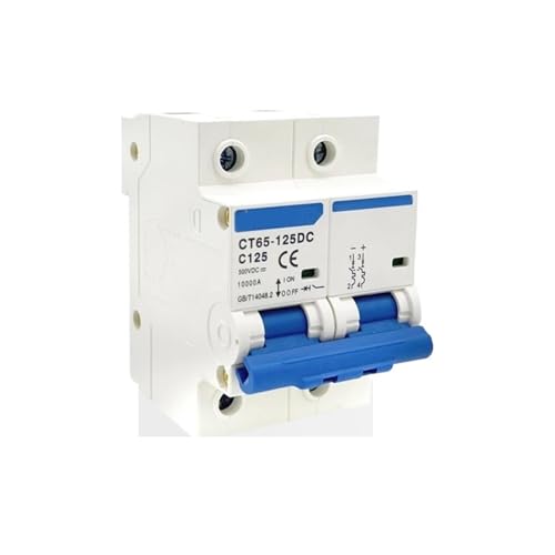 MCB CT65-125 �~�j�T�[�L�b�g�u���[�J�[ 1P 2P 80-125A 500V/1000V ���z�G�l���M�[���z�����d�ی��C�ی쑕�u(1P 500V�A125A)