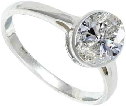SILVERNROCK Moissanite Gemstone Silver plated Meditation Ring Handmade For Men W