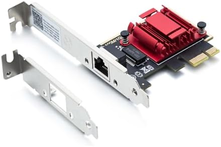 10Gtek 1-Port 2.5Gb Ethernet Network Card, with Realtek RTL8125B Chip