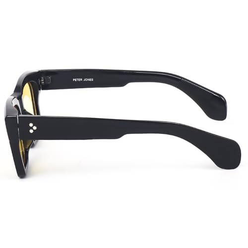Image of Peter Jones I Zero Power Blue Cut Computer Glasses I Retro Square Shape I Gaming Glasses I UV Protected & Blocks Harmful Rays I Men & Women I Large Square 3804