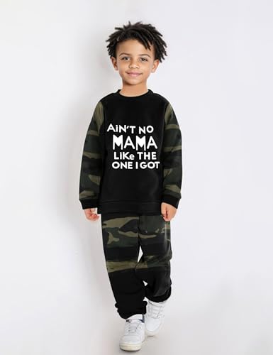 Image of TUEMOS Toddler Boy Clothes Sweatsuits Fall Winters Boy Outfits