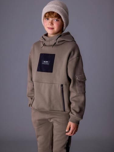 Mayoral Contrast Pullover for Boys Mud4
