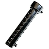 HTharros インナーサイレンサー バイク用 35mm ブラック 1本 騒音対策 汎用 バイク マフラー 消音器 35-B