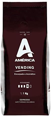 América Café Torrado Em Grãos Vending 1 Kg