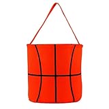 E-FirstFeeling Basketball Basket Easter Basket Easter Hunt Bag for Kids Candy Gift Bucket Tote Christmas Bag (Basketball)