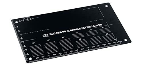 Tablero de ajuste de aluminio Tamiya 95507 HG ligero negro