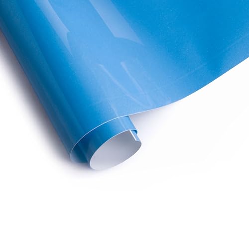 Image of Itsy Bitsy Colour Changing Adhesive Vinyl Cold Sky Blue to Purple,12inchX2ft,1 Roll|for Home Kitchen,Oil Proof,Table Top,Car Wrap Sheet,Wallpaper, Waterproof Vehicle Sticker