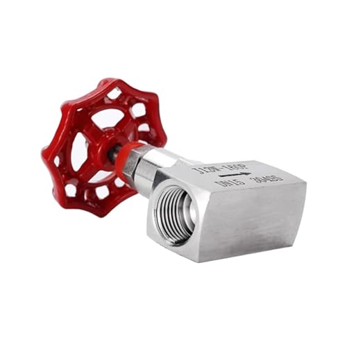 Vanne à aiguille haute pression pour régulation précise de fluide inox - 4