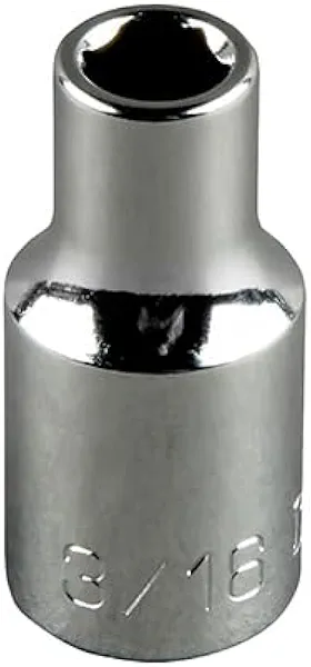 Klein Tools 65802 9/16-Inch Standard 12-Point Socket, 1/2-Inch Drive