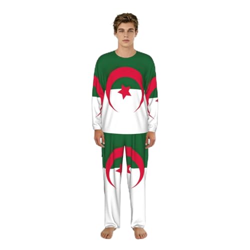Pyjama Algérie idée cadeau homme ensemble de nuit et vêtement de détente doux
