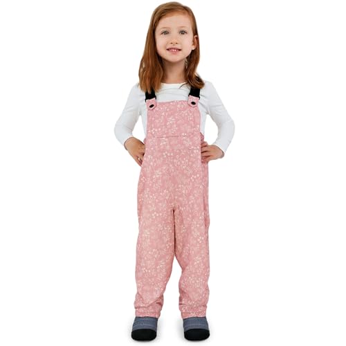 JAN & JUL Waterproof Rain Bib Pants, Overalls for Toddlers and Kids