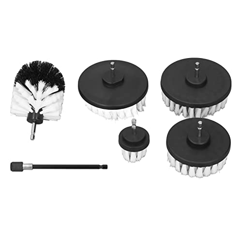 ANKROYU Drill Brushes, PP Power Scrubber Cleaning Brush, Hex Shank Drill Brush, Power Scrubber Brushes for Bathtubs Floors Sinks Swimming Pools